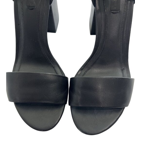 Alexander Wang Abby Cutout Sandals in Black - Picture 3 of 7